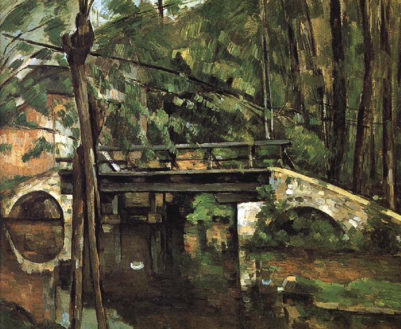 Paul Cezanne bridge Muncie China oil painting art